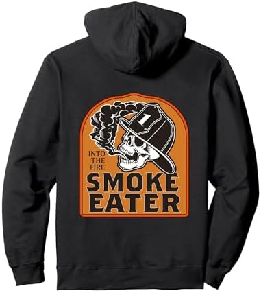 Amazon.com: Smoke Eater Fireman Skull Firefighter Long Sleeve T
