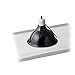 Zilla Pet Reptile Premium Heat Lamp Reflector Dome Fixture, 8.5 Inches