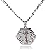 Max Petals - Xarelto Medical Alert ID Stainless Steel Pendant Necklace with 26