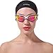 Actorstion Mirrored Swim Goggles Soft and Comfortable - Anti-Fog UV Protection, Best Tinted Swimming Goggles with Case - Aqua Sphere, or Ispeed - Adult Men or Women, Premium Quality (Pink)