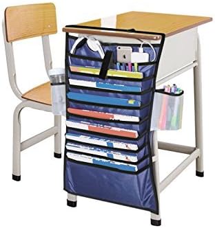 Shopo's Multifunction Adjustable Table Desk Side Hanging Books Newspaper Magazine Stationery Tidy Organizer Storage Bag