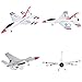 Wotryit FX-823 2.4G 2CH RC Airplane Glider Remote Control Plane Outdoor Aircraft