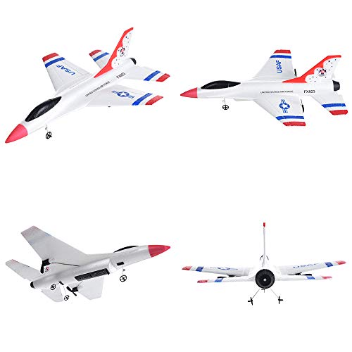 Wotryit FX-823 2.4G 2CH RC Airplane Glider Remote Control Plane Outdoor Aircraft