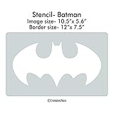 XXL Stencil - Classic Batman Symbol