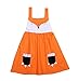 Bigface Up Little Girls' Fox Pattern Casual Sleeveless Dress Summer Dress
