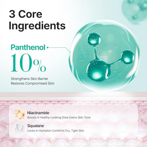 PURITO Mighty Bamboo Panthenol Cream, 10% Panthenol for Blemish Recovery & Glow Boost, Post-Acne Moisturizer, Silicone-Free, Non-Comedogenic, Vegan, Korean Skincare, 3.38 fl oz / 100ml