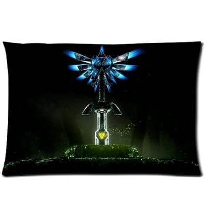 Chihuahua The Legend of Zelda 20 x 30 Zwei Seiten Custom Baumwolle & Polyester Kissen Schutzhülle Kissenbezug Modell: chh-017