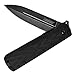 Kershaw Barstow (3960); All Black Pocket Knife with 3 Inch Stainless Steel Spear Point Blade; Features SpeedSafe Assisted Opening, Reversible Pocket Clip, Flipper and Secure Frame Lock; 3.4 OZ primary