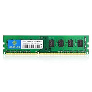 Rasalas 4 GB DDR3 PC3-10600 DDR3-1333 PC3 10600U Ram 2Rx8 Udimm 1.5V CL9 240-pins RAM Geheugenmodule Upgrade voor…