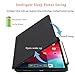 iPad Pro 12.9 Keyboard Case for iPad Pro 12.9 2018, Maxace iPad Pro 2018 PU Leather Tablet Case, Smart Bluetooth Wireless Keyboard Cover with Auto Sleep Wake, Supports Apple Pencil Charging