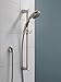 Delta Faucet 3-Spray Touch-Clean Wall-Mount Slide Bar Hand Held Shower with Hose, Stainless 57014-SS
