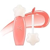 dasique Pure Water Lip Gloss #03 Honey Peach 0.09 oz | Variety of Colors | Dewy Gloss | Buildable Gloss Tesxture | Non-Sticky | K-beauty