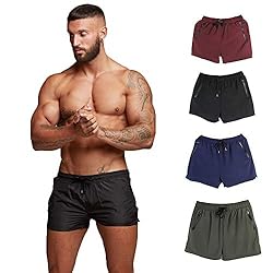 Cocobla Mens Quick Dry Beach Swim Trunks Surfing