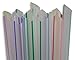 CucinaPrime Clear Striped Bubble Tea Boba Straws Jumbo Striped, 8.5 inches, 500 Count