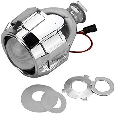 QingTanger 2.5 inch Xenon Bi-xenon HID Clear Projector Lens Shroud Headlight H1 H4 H7