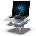 Laptop Computer Stand, Lamicall Laptop Holder : Ventilated Laptop Riser for Desk, 360 Rotating, Compatible with MacBook Air Pro, Dell XPS, HP, ASUS, Lenovo More Laptop Notebooks - Space Gray