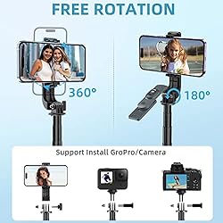 MACOO Selfie Stick Phone Tripod with Remote Upgrade