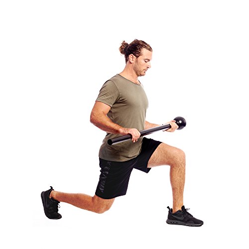 Incline Fit Steel Macebell for Full Body Workouts & Strength Training, 20 lb, Matte Black - Thumbnail 4