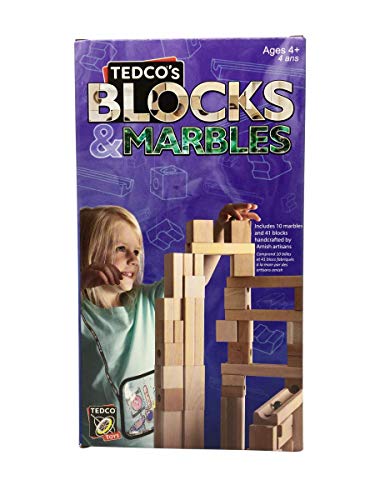 TEDCO Blocks and Marble Run for Children 4+ Years