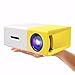 Mini Projector,ELEGIANT Portable 1080P LED Projector Outdoor Home Cinema Theater with PC Laptop USB/SD/AV/HDMI Input Pocket Projector for Video TV Movie Party Game Home Entertainment Pico Projector