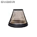 GYBER #4 Permanent Gold-tone Coffee Filter for KRUPS Coffeemakers Cone Shape 12-Cup Original Quality