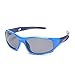YAMAZI Children Sports Polarized Sunglasses For Kids Boys Girls Rubber Flexible Frame Sunglasses UV Protection (Blue/Purple, Grey)