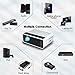 Mini Projector, CiBest Video Projector 3800 lux with 50,000 hrs Long Life LED Portable Home Theater Projector 1080P Supported, Compatible with Fire TV Stick, PS4, PC via HDMI, VGA, TF, AV, and USBthumb 4