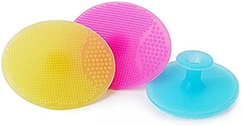 Silicone Face Brush Anti-slip Blackhead Remover Facial Cleansing Friction Pads Exfoliate Brush Deeper Cleanser