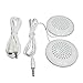 Mini Portable 3.5mm Pillow Dual Speakers with Extension Cord for MP3 MP4 CD iPod Phone