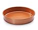Gotham Steel Ti-Cerama Nonstick 9.5-Inch Round Baking Pan in Grey/Copper