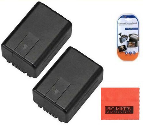 Pack Of 2 VW-VBK180 Batteries for Panasonic HC-V10 HC-V100 HC-V500 HC-V700 Camcorder + More!! Pack Of 2 VW-VBK180 Batteries for Panasonic HC-V10 HC-V100 HC-V500 HC-V700 Camcorder + More!!
