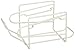 Honey-Can-Do KCH-01849 Beverage Can Dispenser Wire Rack, White, Holds up to Seven 12-Ounce Cans