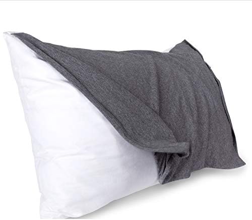 Eye Covers for Sleeping Pillows Mask - Great Sleep Masks for Men, Women, Kids. Eye Cover Attached to Pillow Case is Foldable Over Eyes for Black Out. 1pc