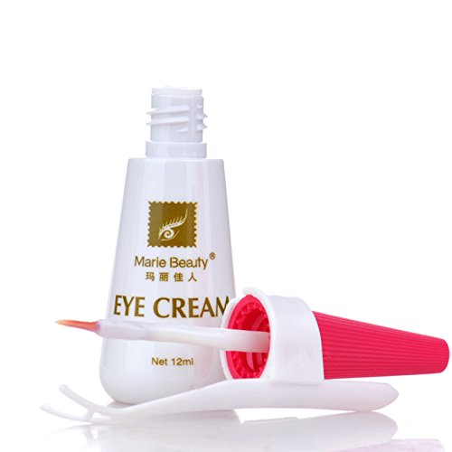 AnHuaNew Professional EYE Waterproof False Eyelashes Adhesive Marie Beauty Premium Edition Eyelashes Glue - Clear White 12ml