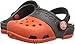crocs Kids' Electro II Clog, Tangerine/Graphite, 6 M US Toddler