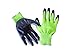 Bamboo Garden & House Work gloves100% Eco-Friendly Highly Durable w/ Special Double Coating for Pruning Thorn Proof Durable Long Lasting For Men Women Medium