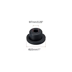 MECCANIXITY 6Pcs T Shape Rubber Grommet Mount Dia