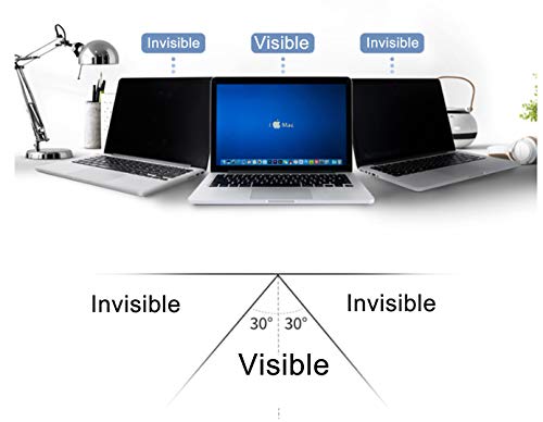 14.0 Inch (Diagonally Measured) Privacy Screen Filter for Widescreen Laptops for Data confidentiality Anti Glare - Thumbnail 2