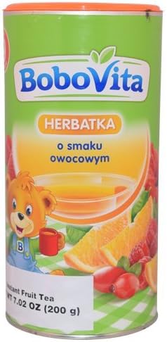 Bobovita Mix Fruit Refreshing Tea for Babies, 7.02 oz (200g) by Bobovita