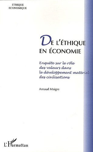 De l'éthique en économie