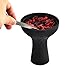 Hookah Bowl Set - Rubber Silicone Phunnel Hookah Bowl + Charcoal Holder Shisha Lotus Heat Management Bundle for Better Shisha Hookah Narguile Smoking Accessories Easy Clean Coals Saving Durable