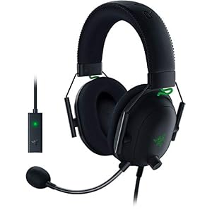 Razer BlackShark V2 ゲーミングヘッドセット USBサウンドカード付 ヘッドセット USB 3.5mmアナログ RZ04-03230100-R3M1
