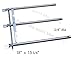 Hongso Replacement Tuscany SGR30ML, SGR30M Gas Grill Repair Kit Replacement Burner & Heat Plate (SBC033, PPC031)
