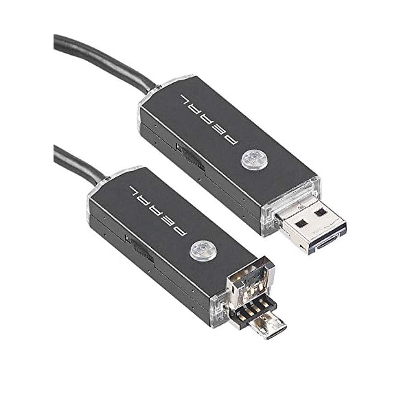 Somikon Rohrkamera: USB-HD-Endoskop-Kamera für PC und OTG-Android-Smartphone, 5 m, IP67 (Rohrkamera für Handy) – Bild 4