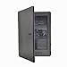 Huasiru PU Leather Case Cover for Amazon Kindle 4 & Kindle 5 Generation (Button Version) Only, Black