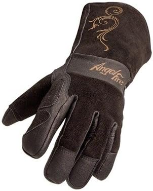 Black Stallion BSX LS50 Woman's AngelFire Premium Pigskin Welding Gloves - Large