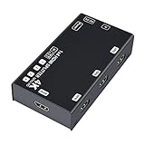 DTECH 1x4 HDMI Splitter 4K 60HZ YUV 420 1080p with HDCP EDID 3D LED Indicator 1 in 4 Out for TV Monitor Sharing Screen Signal