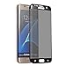 Galaxy S7 Edge Privacy Screen protector,HYAIZLZ(TM)9H Hardness 3D Tempered Glass Anti-Spy Screen Protector Shield For Samsung Galaxy S7 Edge,Color Black