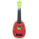 OVERMAL Children Learn Guitar Ukulele Mini Fruit Can Play Musical Instruments Toys