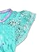 Disney Frozen Elsa Anna Girls' Fantasy Gown Nightgown Pajamas (3T, Blue/Purple)